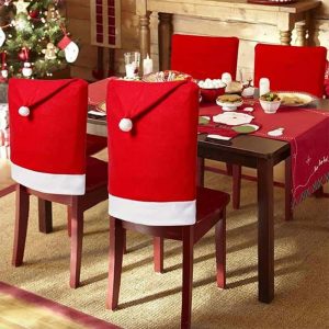 ChairSanta, świąteczne pokrycie na krzesło (4 sztuki)